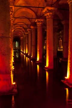 Basilica Cistern Stock Photos
