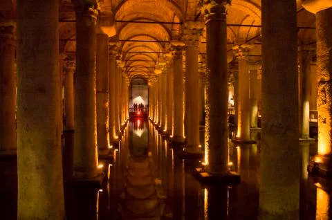 Basilica Cistern Stock Photos