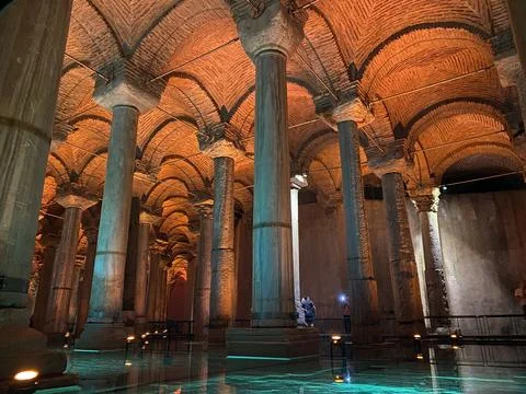 Basilica Cistern Stock Photos