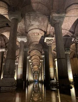 Basilica Cistern Stock Photos
