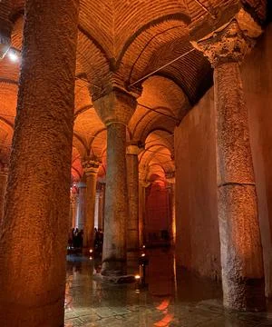 Basilica Cistern Stock Photos
