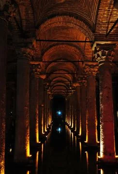 Basilica Cistern Stock Photos