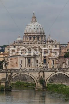 Basilica di San Pietro, Rome Italy Stock Photos
