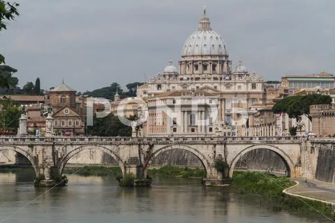 Basilica di San Pietro, Rome Italy Stock Photos
