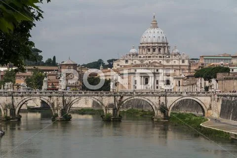 Basilica di San Pietro, Rome Italy Stock Photos