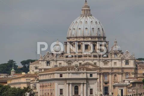 Basilica di San Pietro, Rome Italy Stock Photos