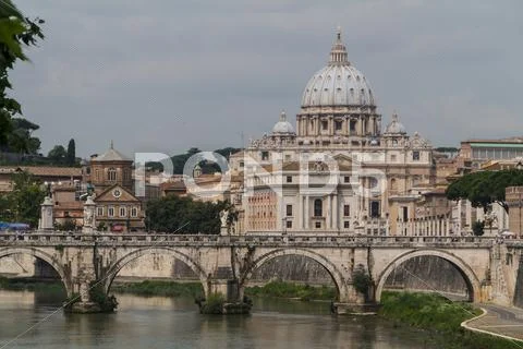 Basilica di San Pietro, Rome Italy Stock Photos