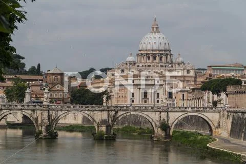 Basilica di San Pietro, Rome Italy Stock Photos