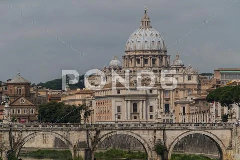 Basilica di San Pietro, Rome Italy Stock Photos