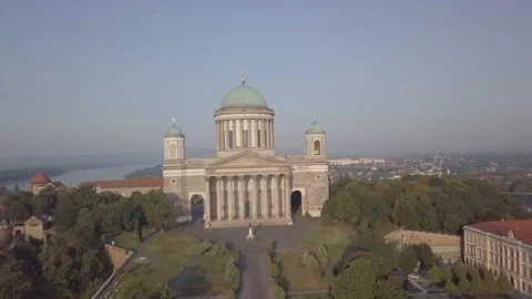 Basilica of Esztergom Stock Footage 93960864