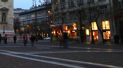 Basilica In The Evening Timelapse 02 Stock Footage 937874
