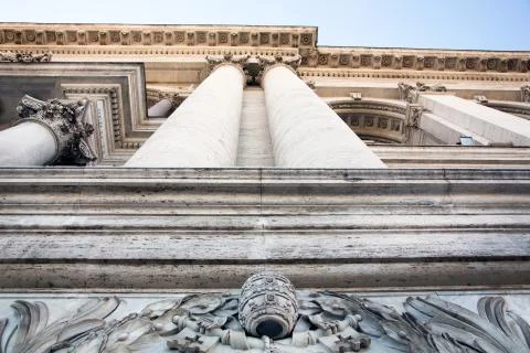 Basilica Facade Stock Photos