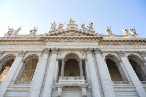 Basilica Facade Stock Photos