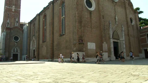 Basilica Frari 02 Stock Footage 33466783