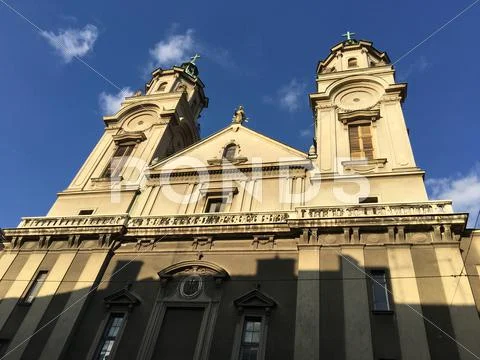 Basilica of the Heart of Jesus Stock Photos