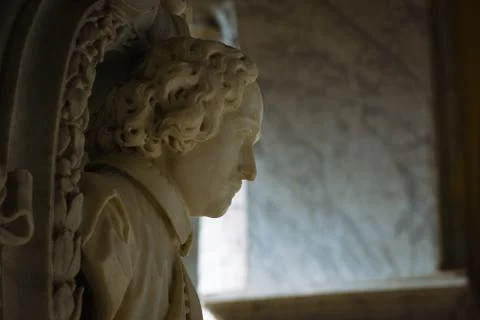 Basilica Interior Statue Stock Photos