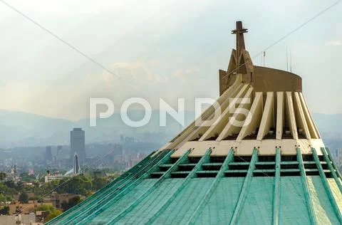 Basilica of Our Lady of Guadalupe Stock Photos