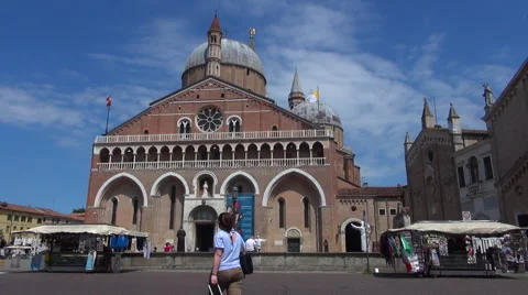 Basilica of Saint Anthony of Padua Stock Footage 67646739