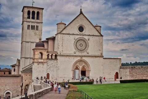 Basilica of Saint Francis of Assisi Stock Photos
