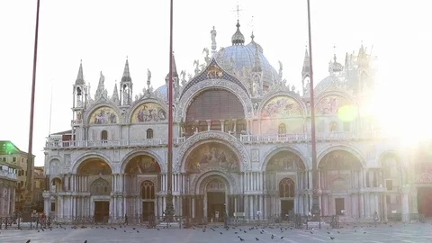 Basilica San Marco Stock Footage 83619557