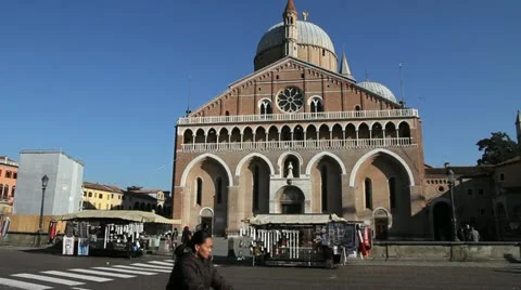 Basilica of Sant'Antony, Padua Stock Footage