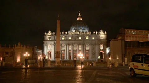 Basilica of St. Peter Stock Footage 34837513