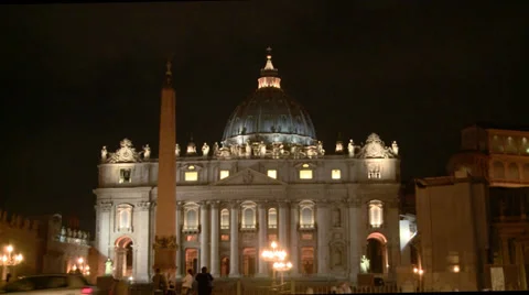 Basilica of St. Peter 스톡 동영상 34837680