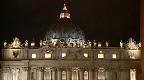 Basilica of St. Peter 스톡 동영상 34839800