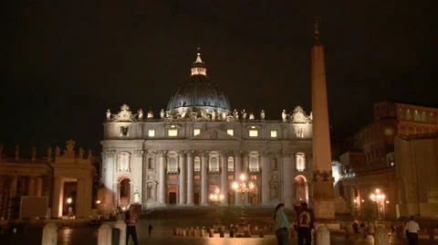 Basilica of St. Peter Stock Footage 34840032