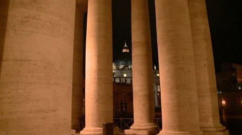 Basilica of St. Peter Stock Footage 34841104