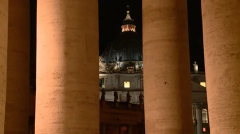 Basilica of St. Peter Stock Footage 34844781