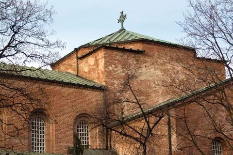 Basilica of St. Sofia in the center of Sofia, Bulgaria. Stock Photos