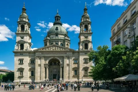 Basilica of St. Stephen. Stock Photos