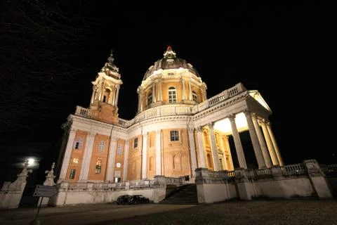 Basilica of Superga Stock Photos