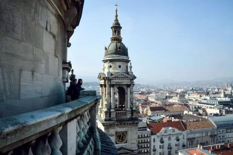 Basilica tower Stock Photos