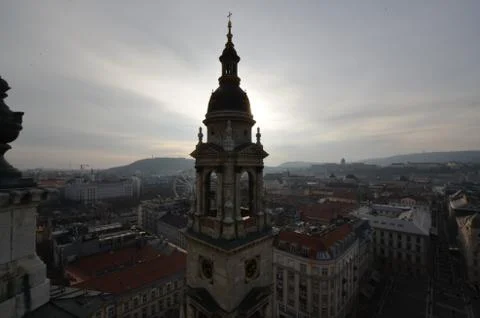 Basilica tower Stock Photos