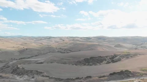 Basilicata, Calanchi landscape Stock Footage 259649215