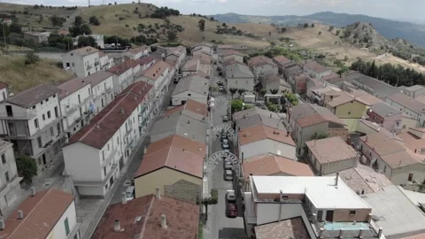 Basilicata, Campomaggiore Stock Footage 135753200