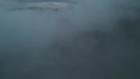 Basilicata, drone into clouds Stock Footage 259649333