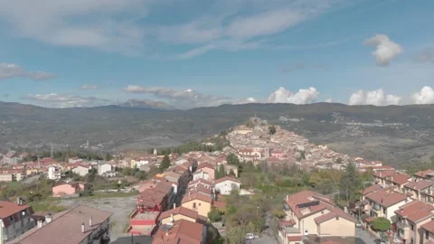Basilicata, drone view of Rotonda Stock Footage 259649425