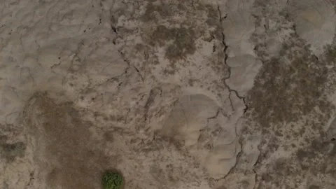Basilicata, flying over the calanchi Video stock 136589695