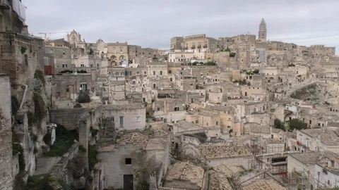 Basilicata Italy - Matera Stock Footage 103667589