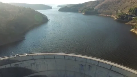 Basilicata, Pertusillo dum Video stock 135817870