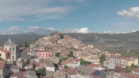 Basilicata, tracking shot of Rotonda Stock Footage 259649982