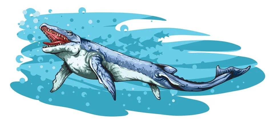 Basilosaurus Stock Illustration