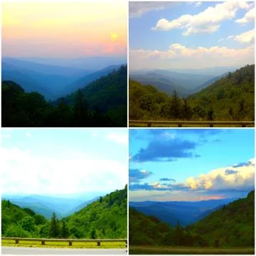 Basil's Overlook Collage (18) Stock Photos