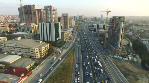 Basınekspress Highway 3 Video stock 60953097