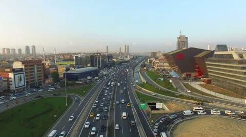 Basınekspress Highway Video stock 61044792