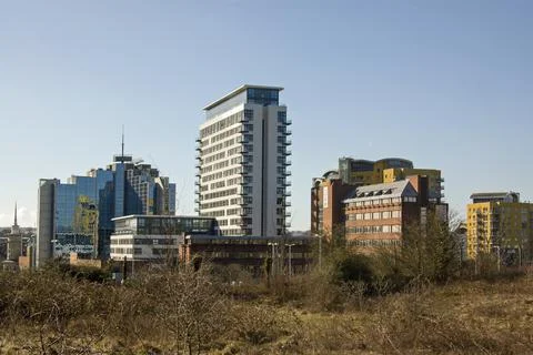 Basingstoke town centre Stock Photos