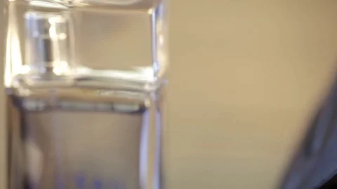 Basis for image of real man: expensive perfume and leather shoes Stock-Footage 69860737